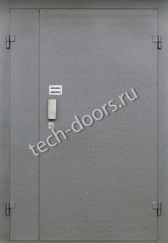 Дверь техническая полуторная 1150x2050 в подъезд